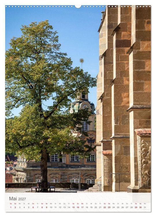 Produktbild: Schw&auml;bisch Hall am Kocher (Wandkalender 2027 DIN A2 hoch), CALVENDO Monatskalender