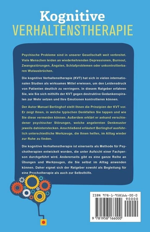 Produktbild: Kognitive Verhaltenstherapie - Selbsthilfe f&uuml;r den Alltag