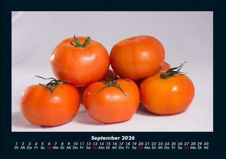 Produktbild: Gem&uuml;sekalender 2026 Fotokalender DIN A4