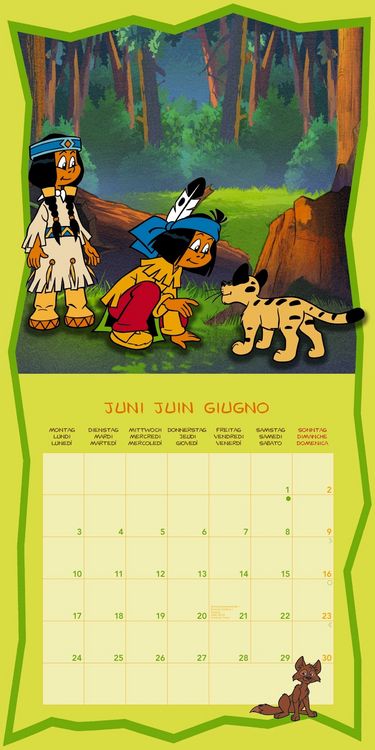 Produktbild: Yakari, Brosch&uuml;renkalender 2013