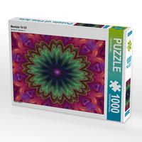 Produktbild: CALVENDO Puzzle Mandala 10 CB 1000 Teile Lege-Gr&ouml;&szlig;e 64 x 48 cm Foto-Puzzle Bild von Claudia Burlager
