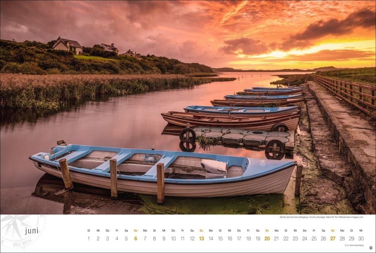 Produktbild: Irland Globetrotter Kalender 2027 - Von rauen K&uuml;sten und gr&uuml;nen H&uuml;geln