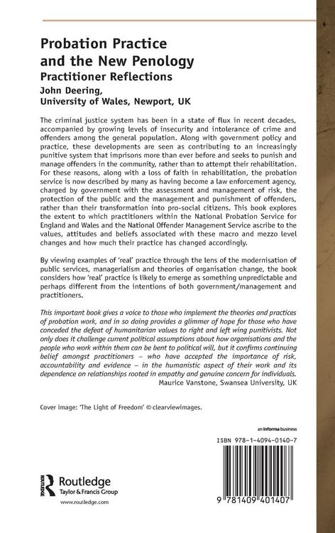 Produktbild: Probation Practice and the New Penology