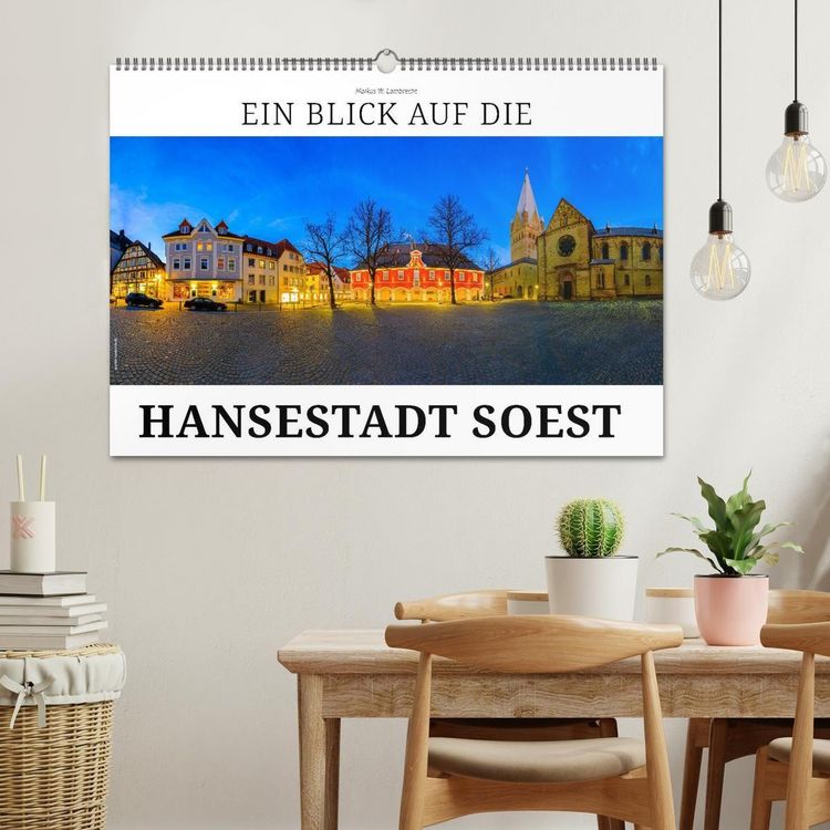 Produktbild: Ein Blick auf die Hansestadt Soest (Wandkalender 2027 DIN A2 quer), CALVENDO Monatskalender