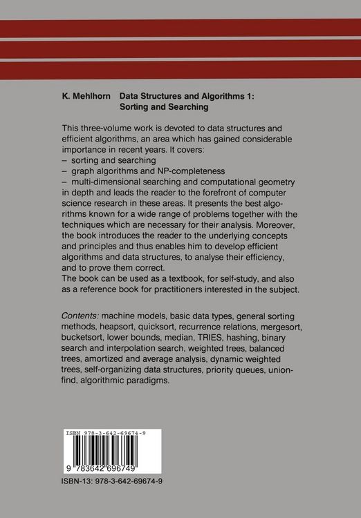Produktbild: Data Structures and Algorithms 1