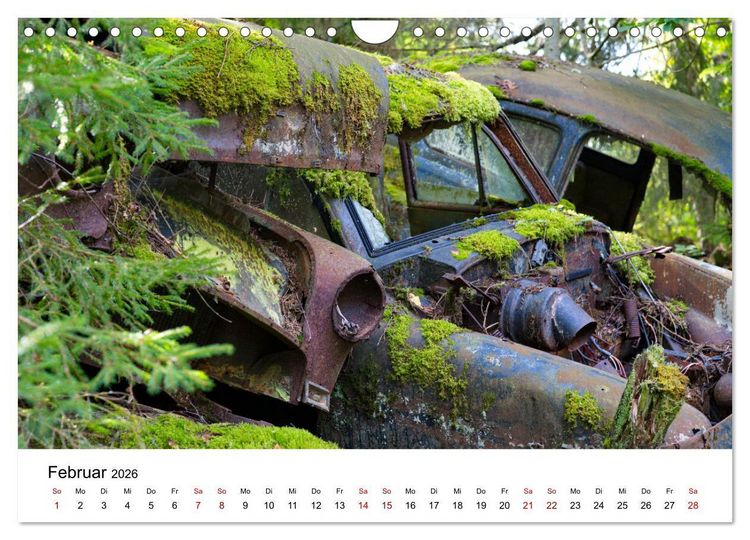 Produktbild: Rostende Legenden (Wandkalender 2026 DIN A4 quer), CALVENDO Monatskalender