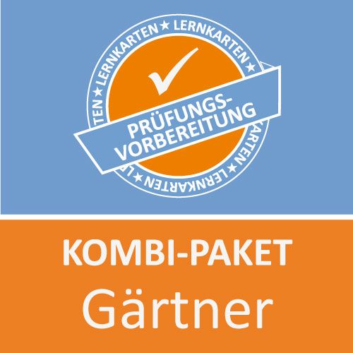 Produktbild: Kombi-Paket G&auml;rtner Lernkarten