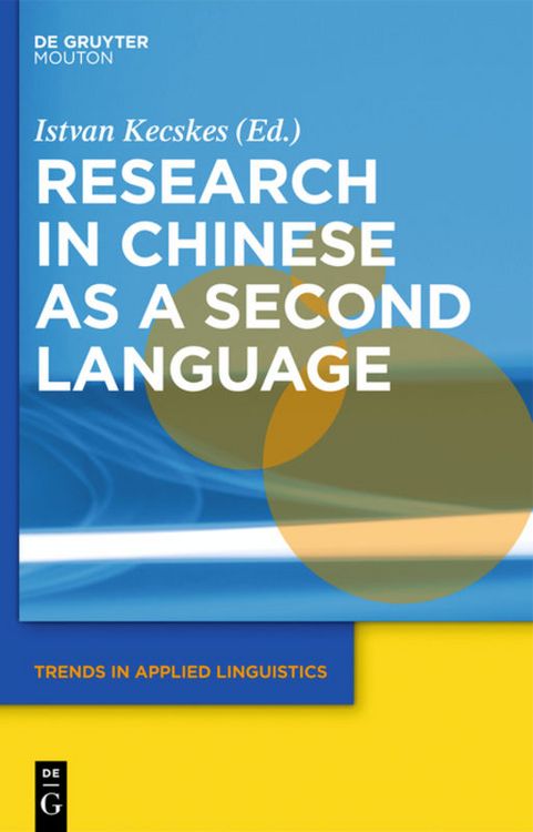 Produktbild: Research in Chinese as a Second Language