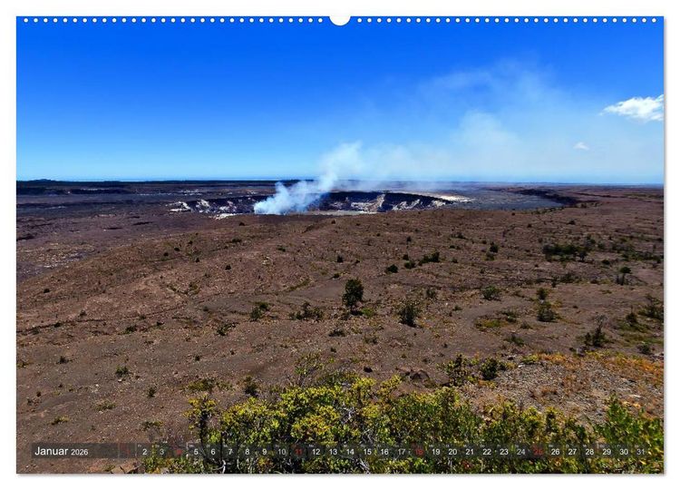 Produktbild: Hawaii - Inseln am anderen Ende der Welt (hochwertiger Premium Wandkalender 2026 DIN A2 quer), Kunstdruck in Hochglanz