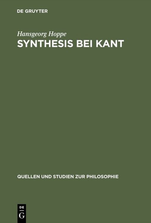Produktbild: Synthesis bei Kant