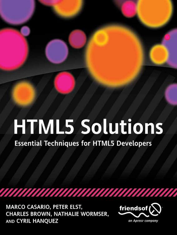 Produktbild: HTML5 Solutions