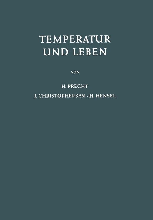 Produktbild: Temperatur und Leben