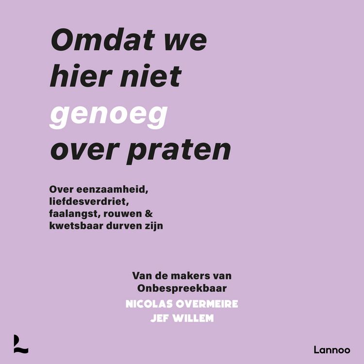 Produktbild: Omdat we hier niet genoeg over praten