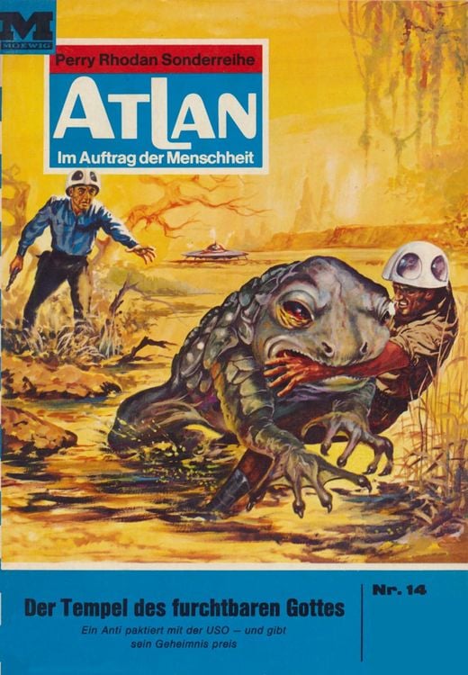 Produktbild: Atlan 14: Der Tempel des furchtbaren Gottes
