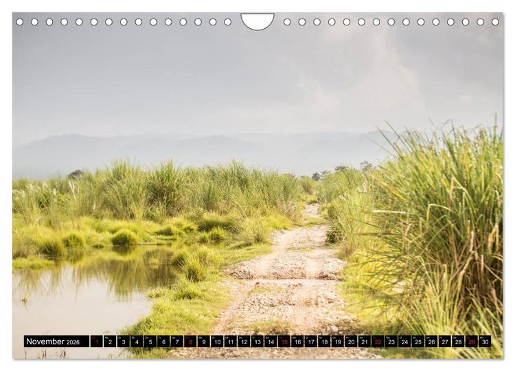 Produktbild: Lichtmomente - Eine Reise durch Nepal (Wandkalender 2026 DIN A4 quer), CALVENDO Monatskalender