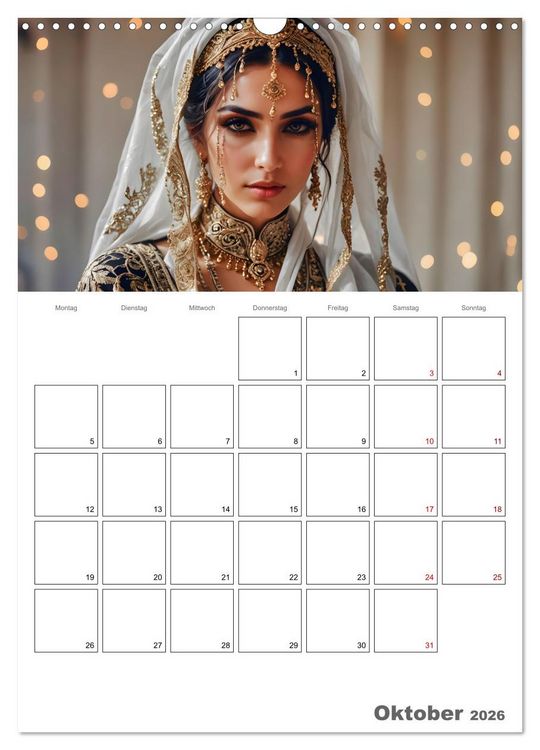 Produktbild: Frauen des Sultans (Wandkalender 2026 DIN A3 hoch), CALVENDO Monatskalender
