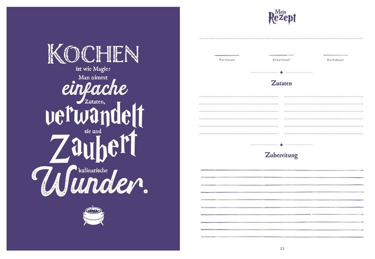 Produktbild: Meine magischen Rezepte - Zaubersch&uuml;ler Blau