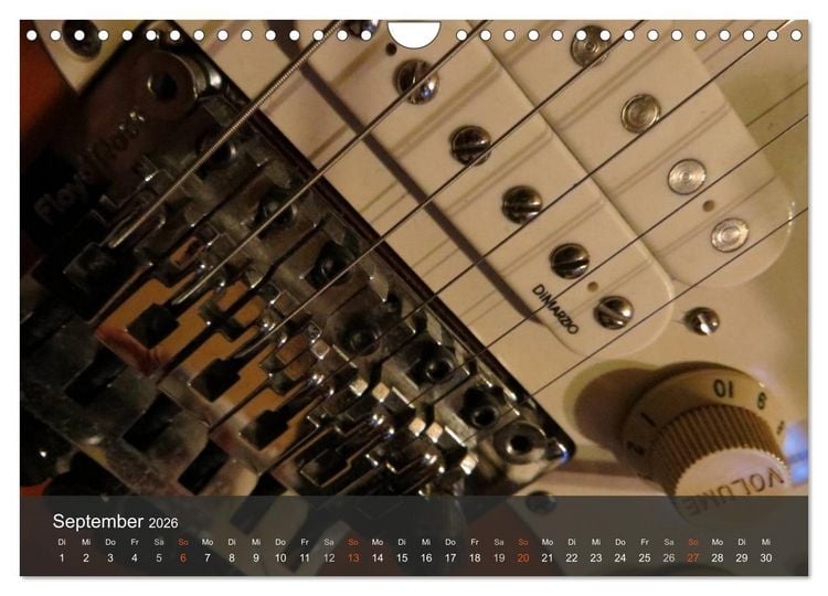 Produktbild: Instrumenten Perspektiven (Wandkalender 2026 DIN A4 quer), CALVENDO Monatskalender