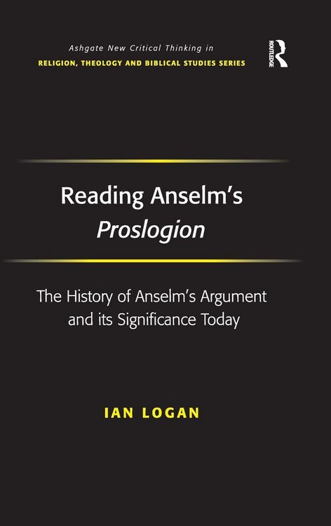 Produktbild: Reading Anselm's Proslogion