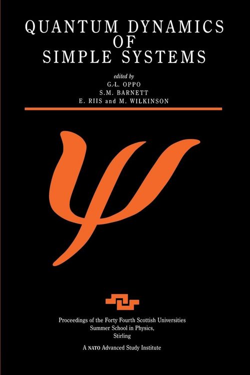 Produktbild: Quantum Dynamics of Simple Systems