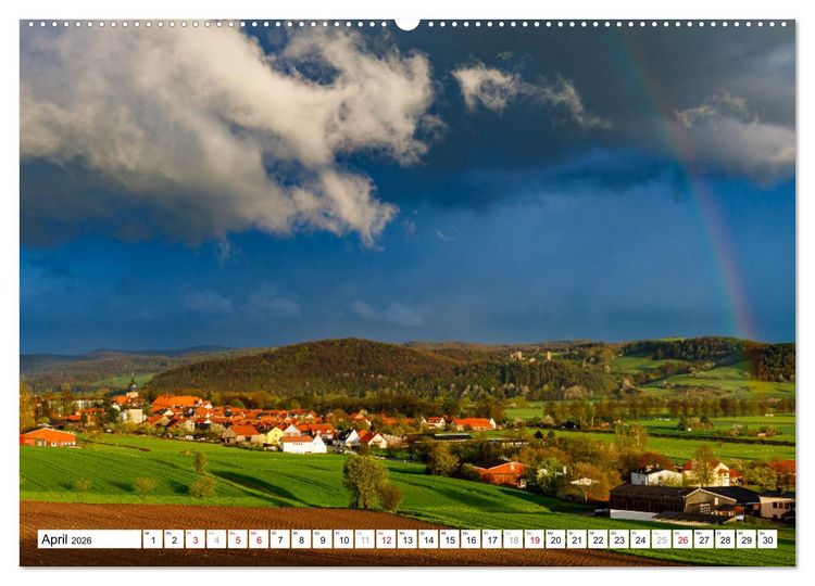 Produktbild: Mein sch&ouml;nes Herleshausen (Wandkalender 2026 DIN A2 quer), CALVENDO Monatskalender
