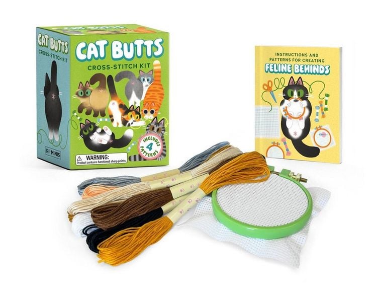 Produktbild: Cat Butts Cross-Stitch Kit