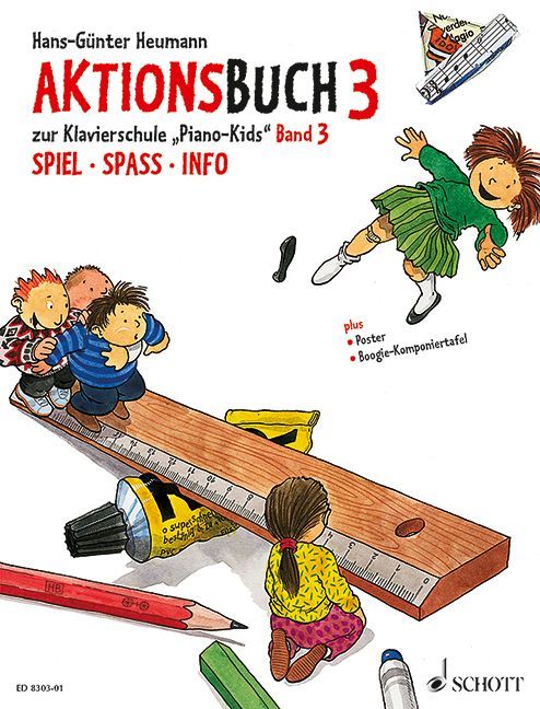 Produktbild: Piano Kids, Aktionsbuch. Band 3