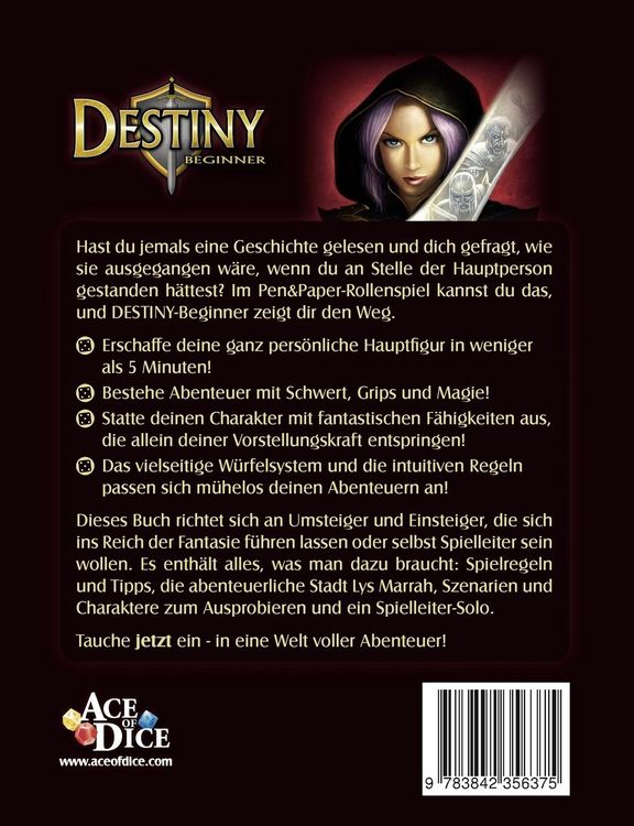 Produktbild: Destiny-Beginner