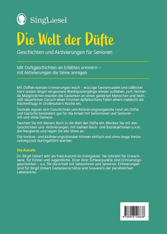 Produktbild: Die Welt der D&uuml;fte - Geschichten und Aktivierungen f&uuml;r Senioren - auch mit Demenz