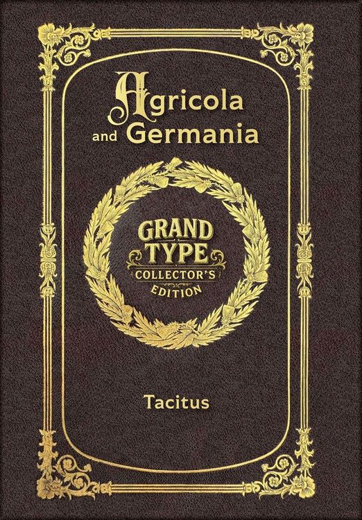 Produktbild: Large Print - Agricola and Germania - Grand Type Collector's Edition - Matte Hardcover with Dust Jacket