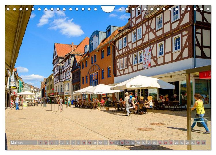 Produktbild: Ein Blick auf Frankenberg an der Eder (Wandkalender 2026 DIN A4 quer), CALVENDO Monatskalender