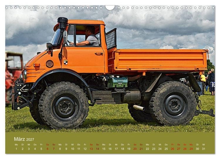 Produktbild: Ein Mythos mit Stern - das Universalmotorger&auml;t (Wandkalender 2027 DIN A3 quer), CALVENDO Monatskalender