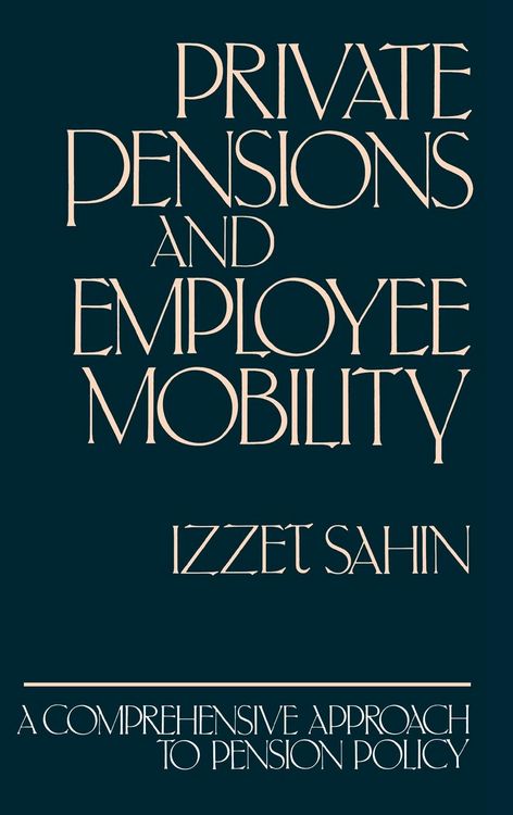 Produktbild: Private Pensions and Employee Mobility