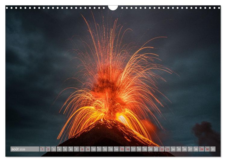Produktbild: Am&eacute;rique Centrale - Des paysages fantastique du Panama au Guatemala (Calendrier mural 2026 DIN A3 vertical), CALVENDO calendrier mensuel