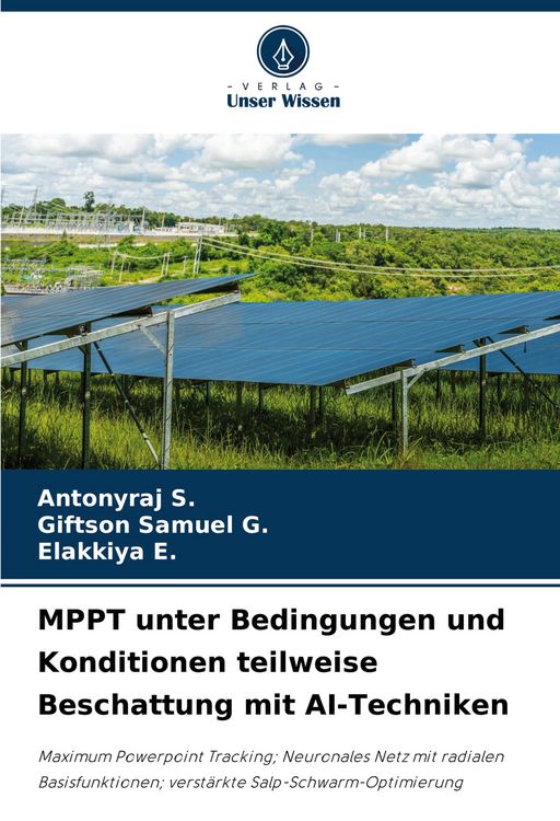 Produktbild: MPPT unter Bedingungen und Konditionen teilweise Beschattung mit AI-Techniken