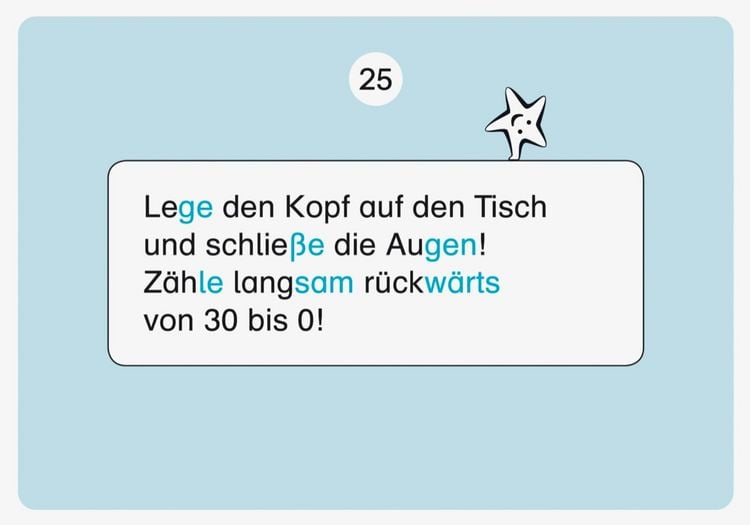 Produktbild: 50 Leseaufträge 2 in der Box in Sprechsilben