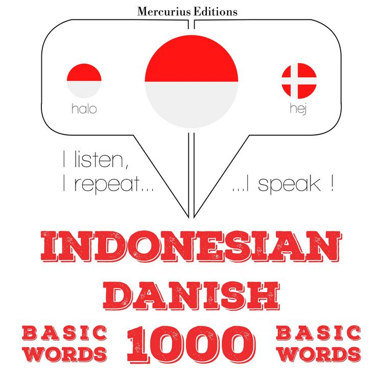 Produktbild: 1000 essential words in Danish
