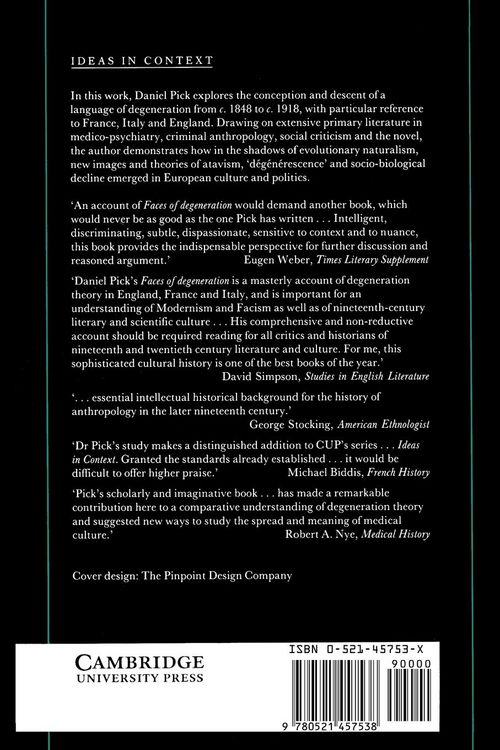 Produktbild: Faces of Degeneration