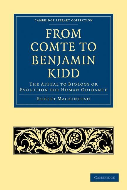 Produktbild: From Comte to Benjamin Kidd