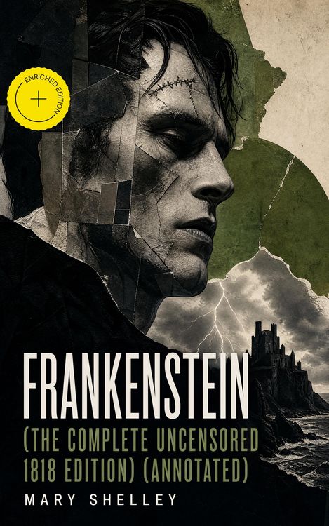 Produktbild: Frankenstein (The Complete Uncensored 1818 Edition) (Annotated)