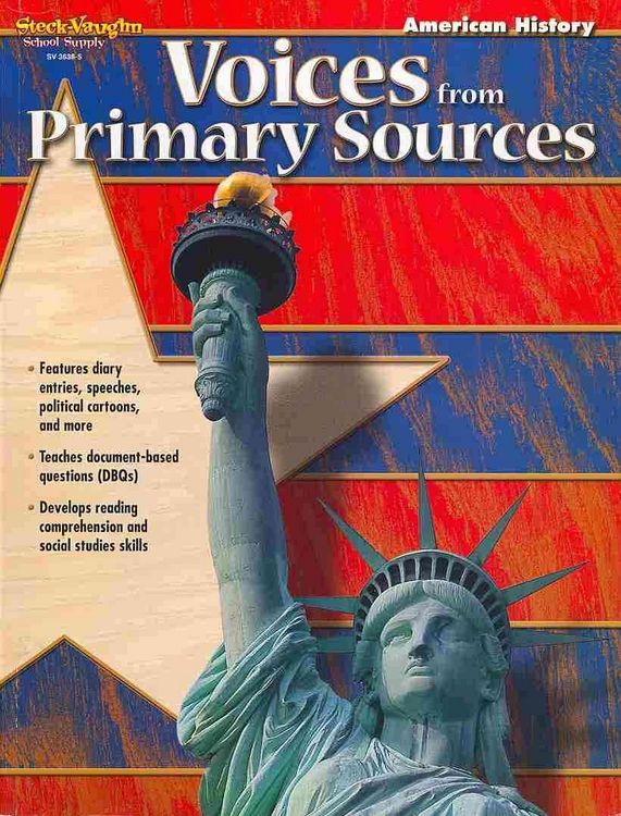 Produktbild: Voices From Primary Sources Reproducible American History