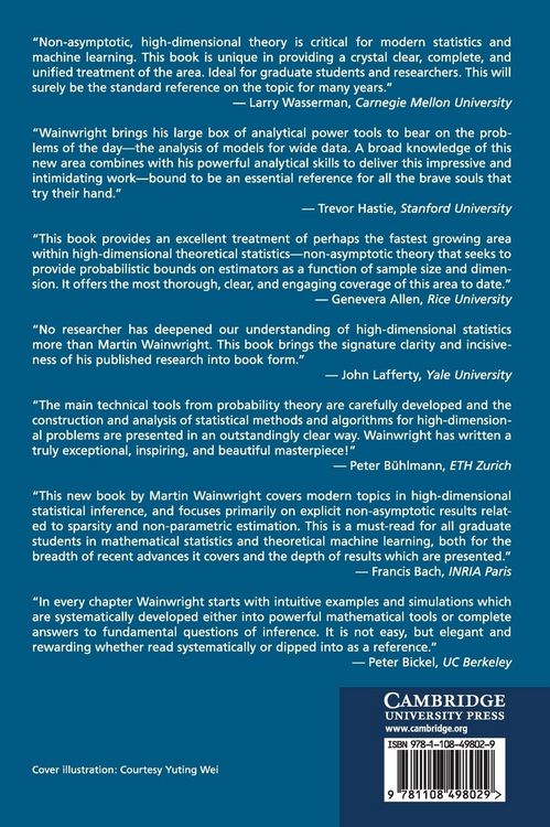 Produktbild: High-Dimensional Statistics