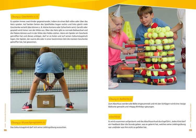Produktbild: Fantasievolle Tennisstunden