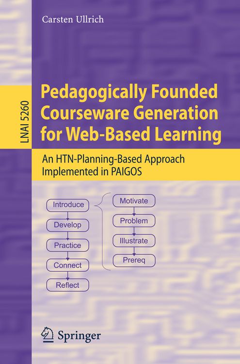 Produktbild: Pedagogically Founded Courseware Generation for Web-Based Learning