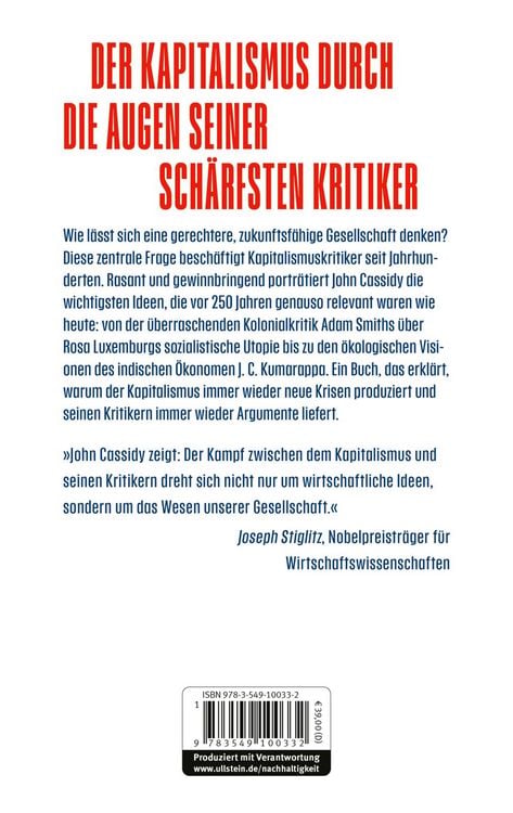 Produktbild: Der Kapitalismus und seine Kritiker