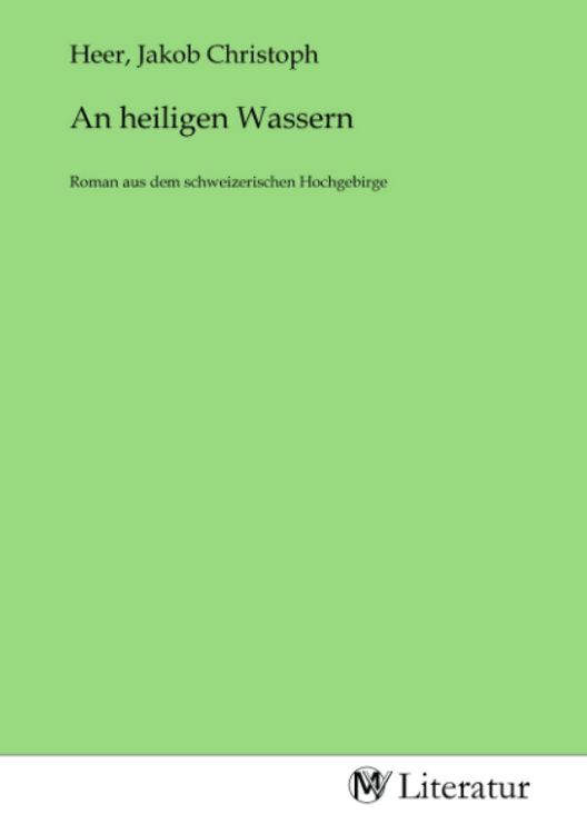 Produktbild: An heiligen Wassern