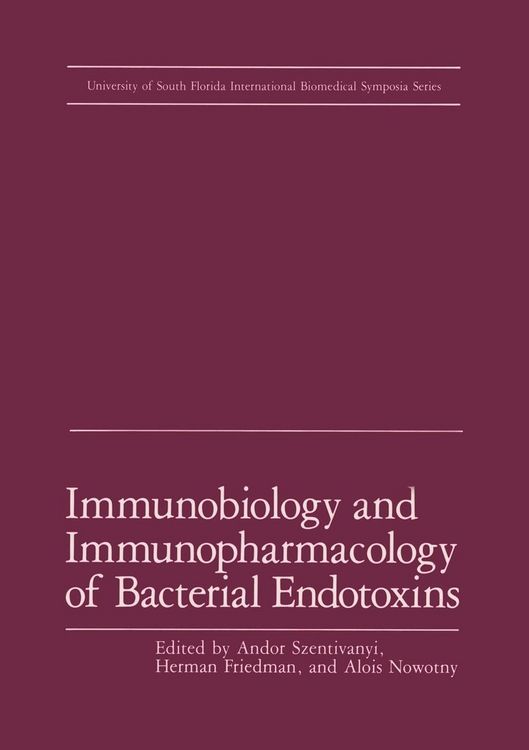 Produktbild: Immunobiology and Immunopharmacology of Bacterial Endotoxins