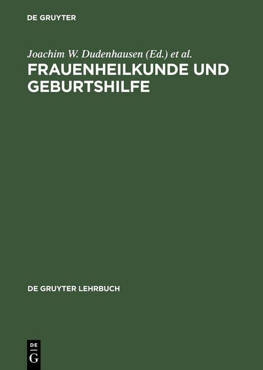 Produktbild: Frauenheilkunde und Geburtshilfe