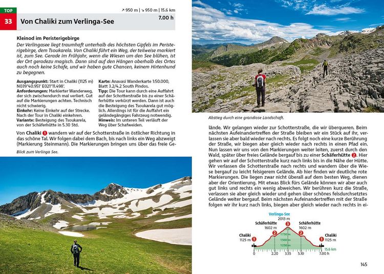 Produktbild: ROTHER Wanderf&uuml;hrer Griechenland &ndash; Pindosgebirge