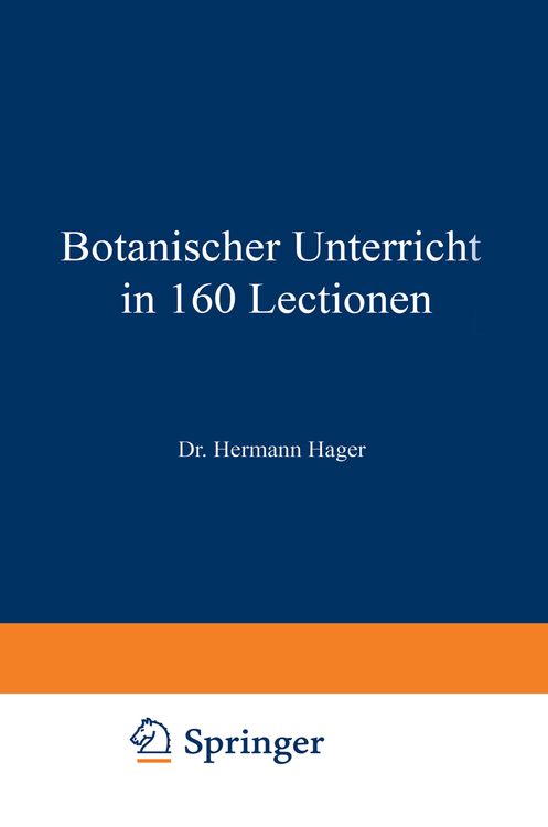 Produktbild: Botanischer Unterricht in 160 Lectionen